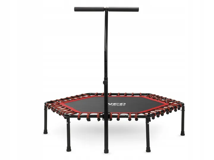 Fitnesz trambulin, Neo-Sport, fekete/piros – 8. kép