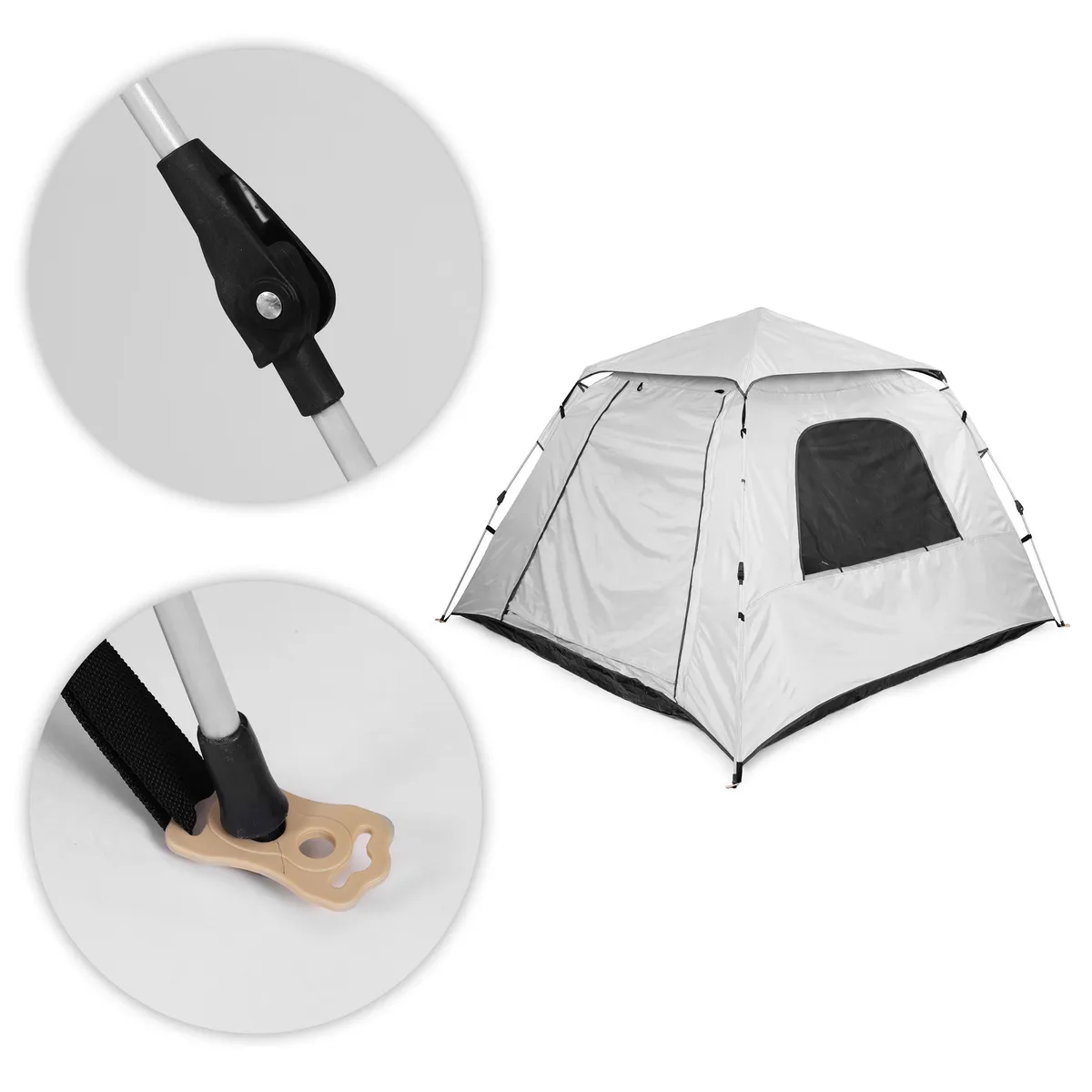 Kemping sátor, MultiGarden CT-006-BG, 240 x 240 x 155 cm – 3. kép