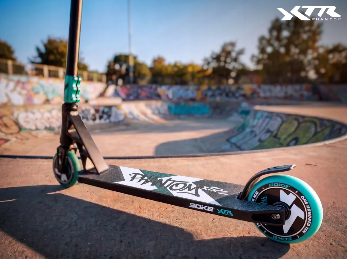 Trükkroller, SOKE XTR, türkiz/fekete – 10. kép