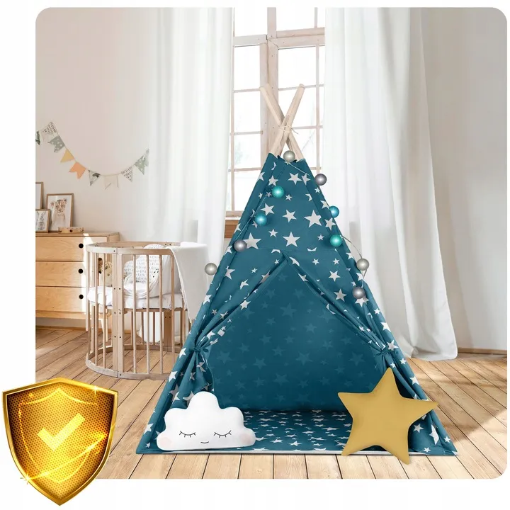 Gyereksátor, Nukido Tipi, fényfüzérrel – 3. kép