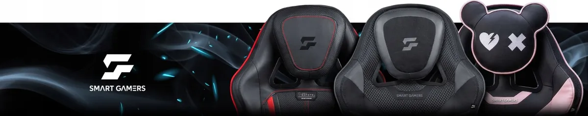 Gamer szék, Sofotel Specter, fekete – 1. kép