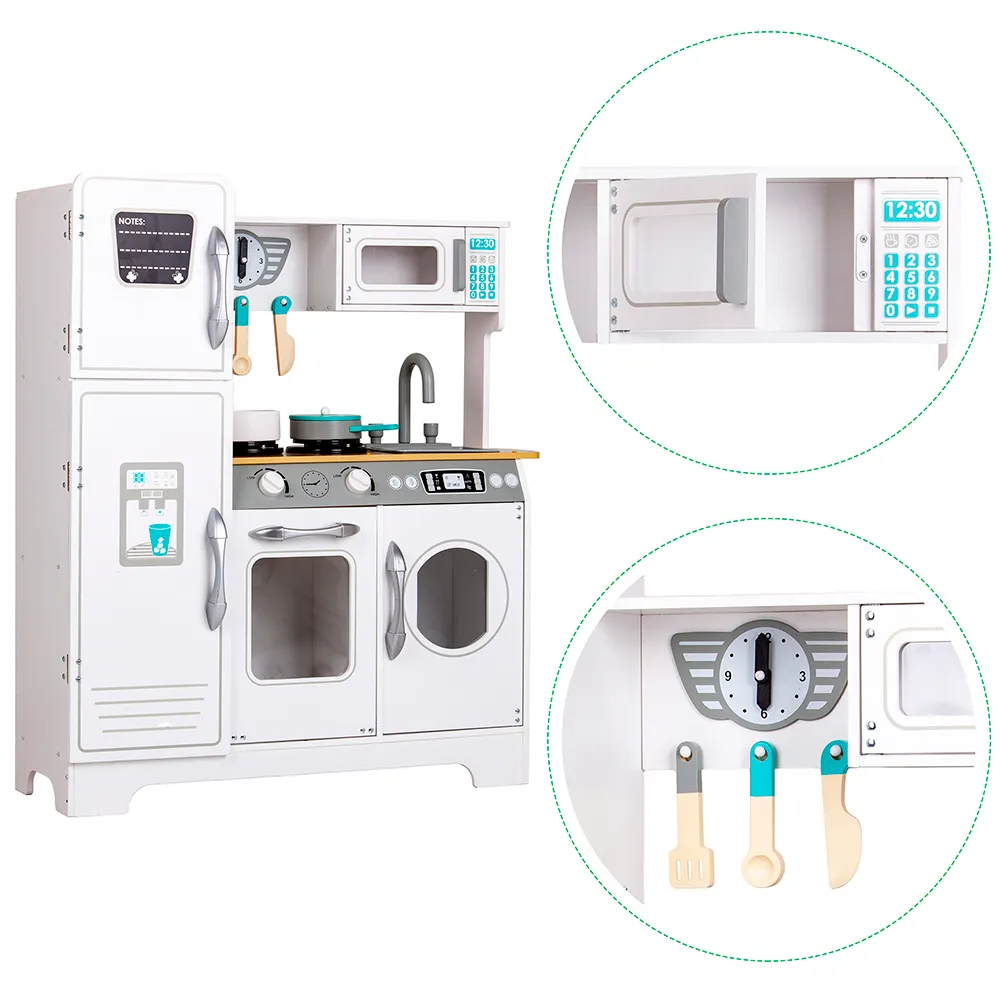 Játékkonyha, ECOTOYS TL18061, fa – 4. kép Játékkonyha, ECOTOYS TL18061, fa – 4. kép