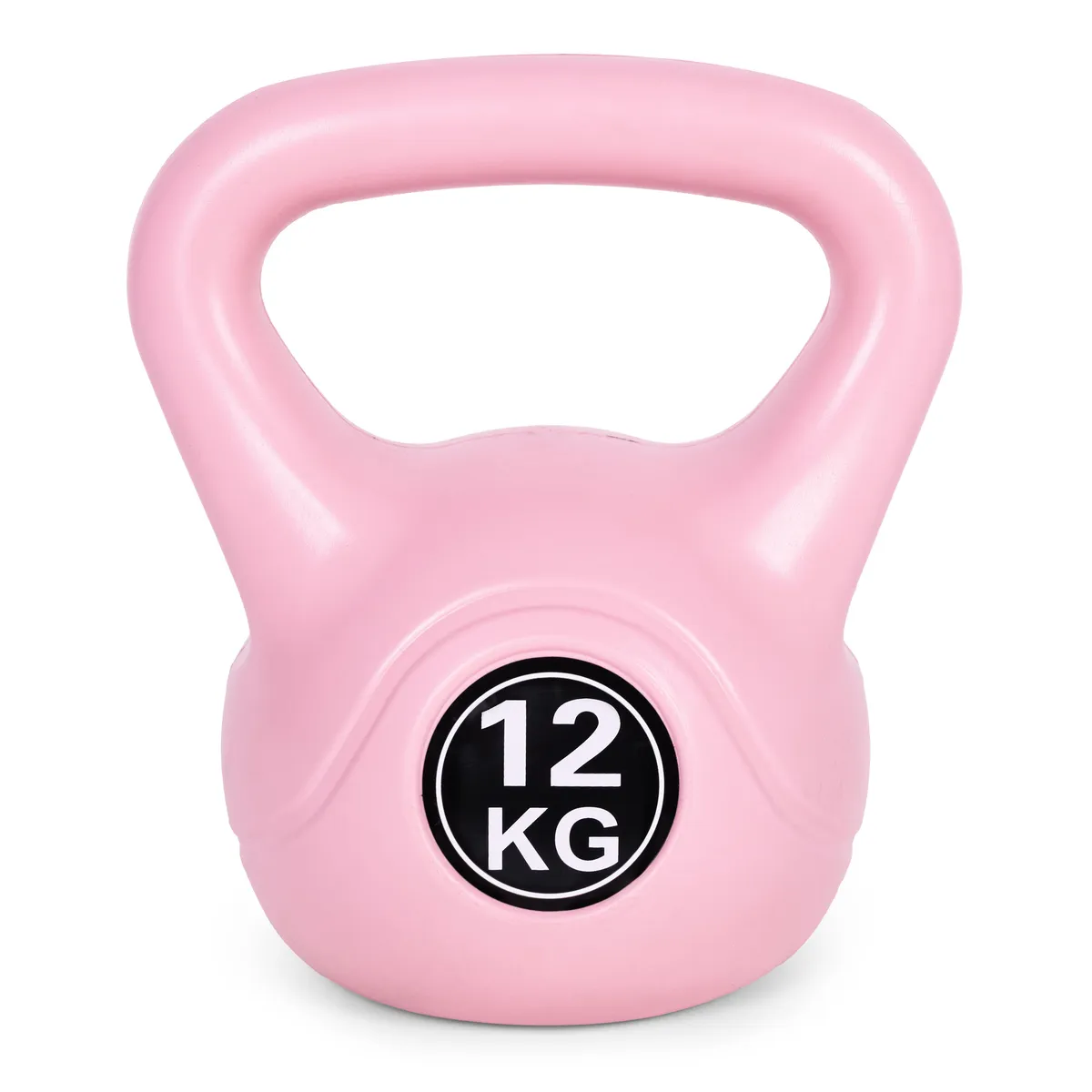 Kettlebell súlyzó, ModernHome CK-12-PK, rózsaszín – 3. kép