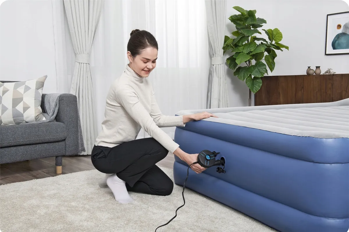 Elektromos pumpa, BESTWAY PowerTouch, fekete – 4. kép Elektromos pumpa, BESTWAY PowerTouch, fekete – 4. kép
