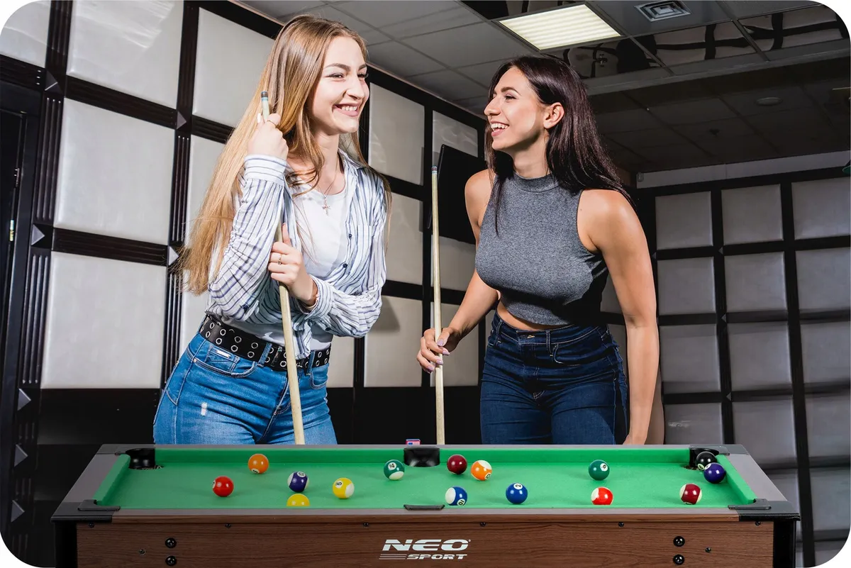 Biliárdasztal, Neo-Sport NS-807, zöld – 3. kép Biliárdasztal, Neo-Sport NS-807, zöld – 3. kép