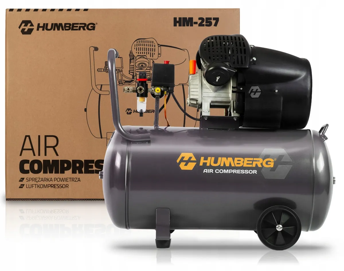 Kompresszor, Humberg HM-257, 100 l – 13. kép