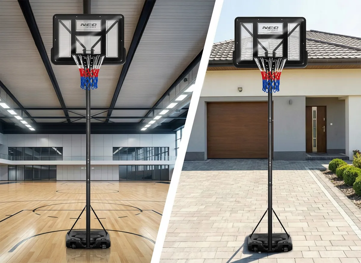 Kosárlabdapalánk, Neo-Sport NS-283, mobil – 9. kép Kosárlabdázás a Neo-Sport palánkkal