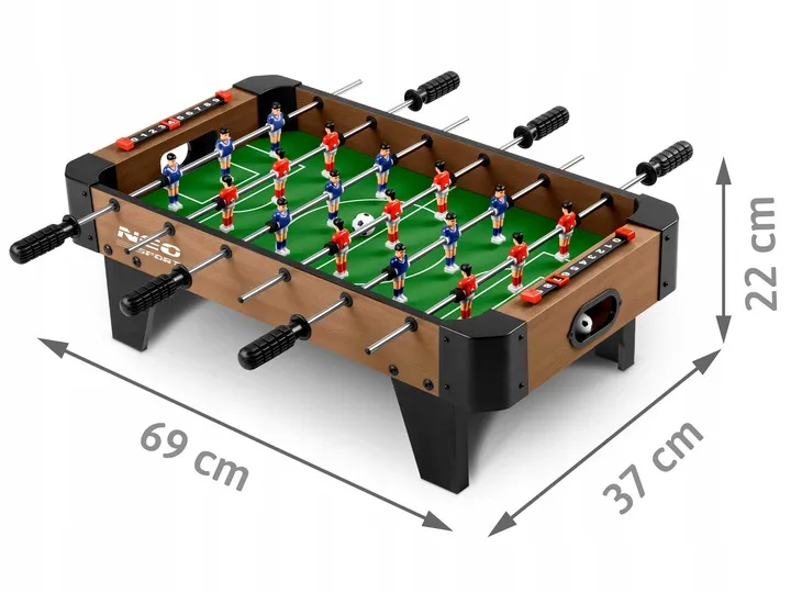 Csocsóasztal, Neo-Sport NS-437, zöld – 7. kép