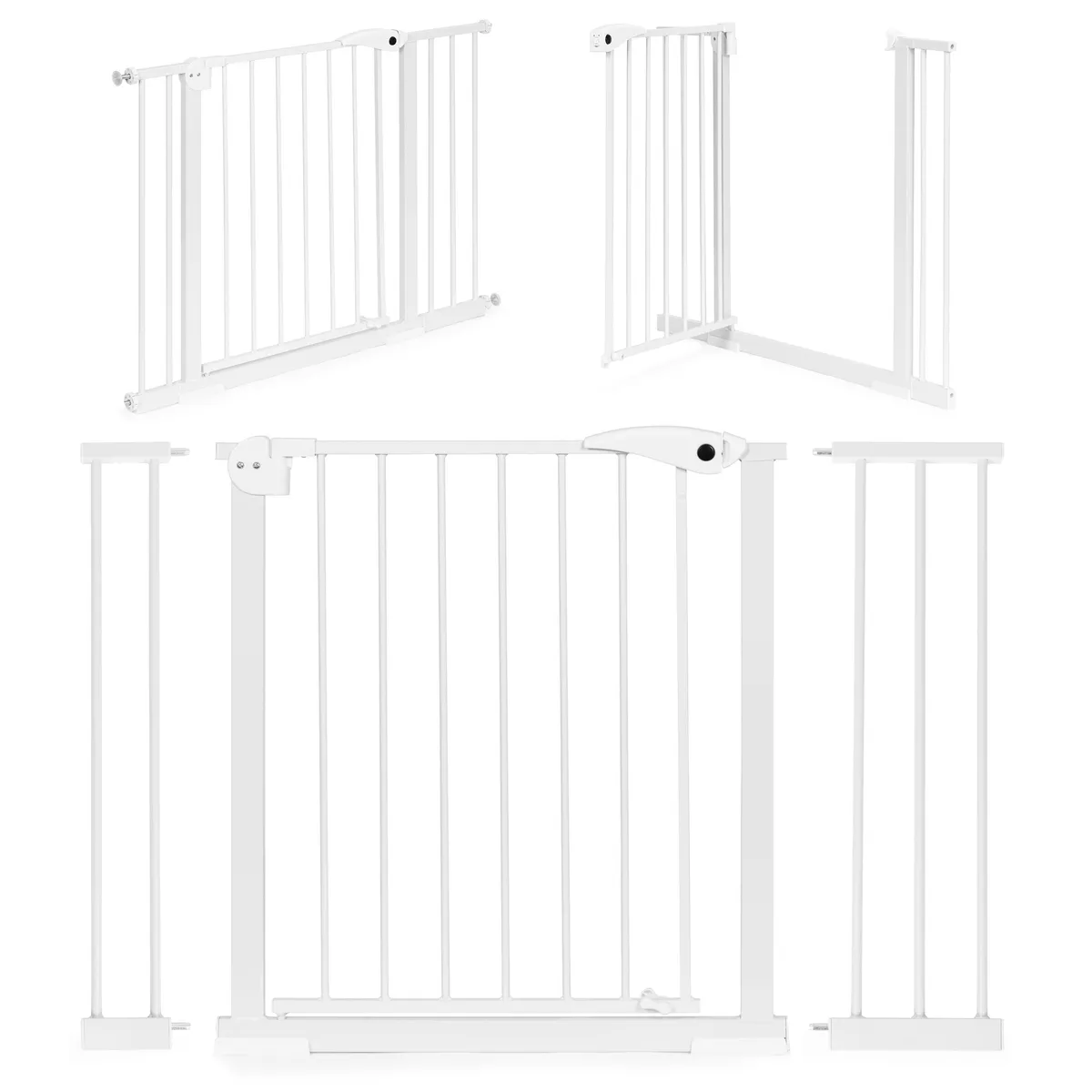 Biztonsági kapu, babarács, ECOTOYS SG-012-W – 1. kép