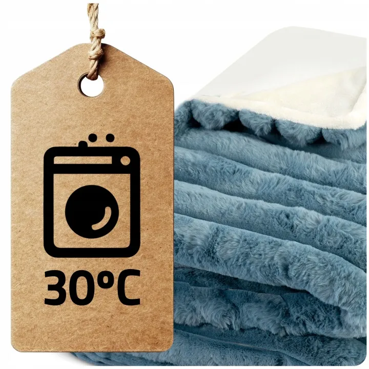 Elektromos melegítő takaró, Berdsen BD-963, kék – 9. kép