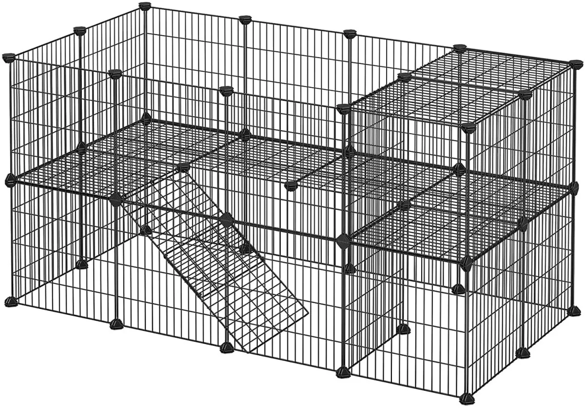 Kisállat ketrec, Leobert 2179-1, 2 szintes – 1. kép Kisállat ketrec, Leobert 2179-1, 2 szintes – 1. kép