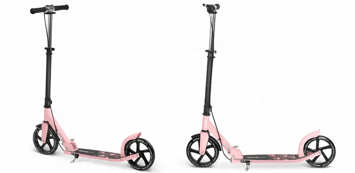 Klasszikus roller, SOKE City, rózsaszín – 14. kép