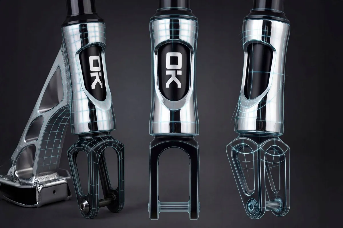 Trükkroller, SOKE XTR, ezüst/fekete – 15. kép