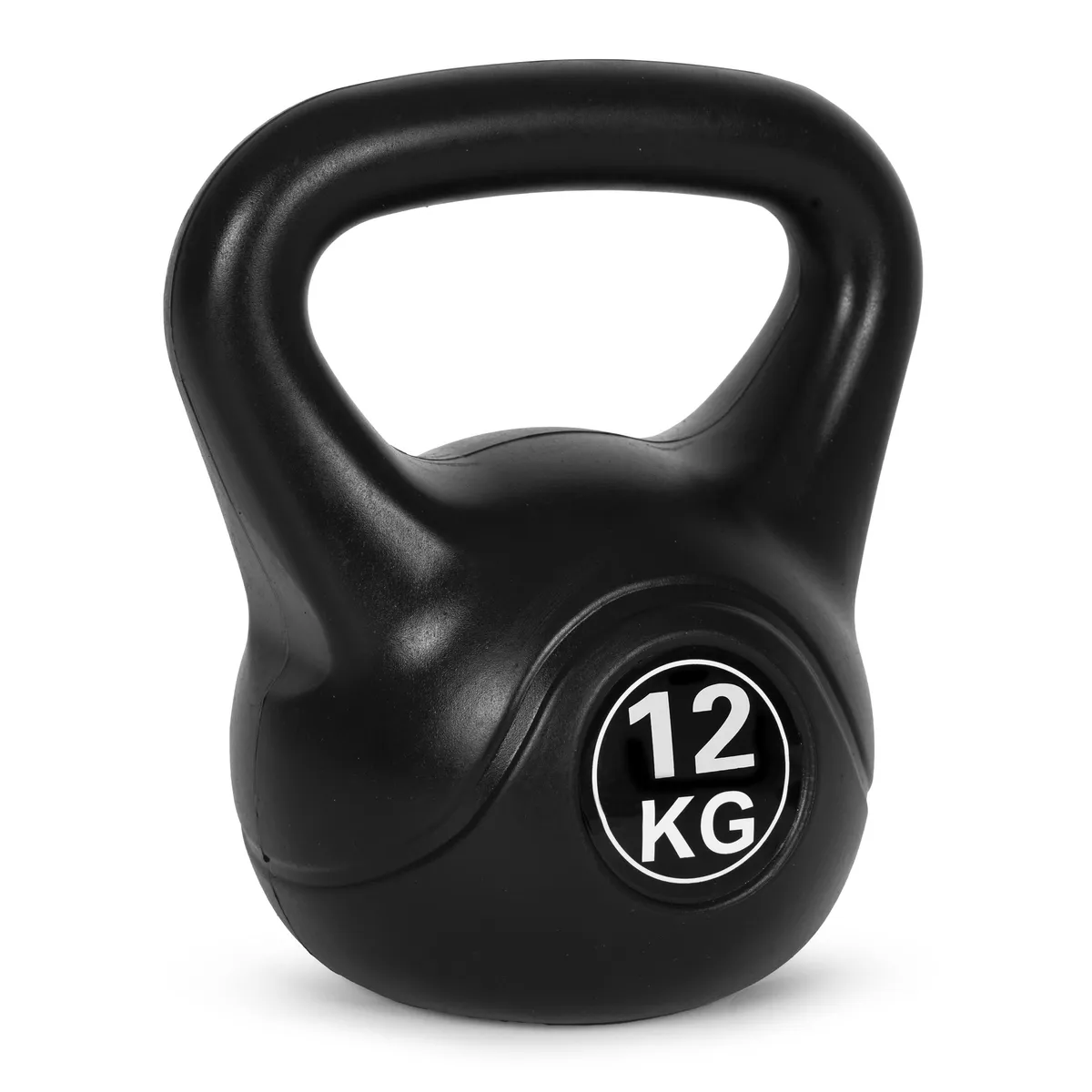 Kettlebell súlyzó, ModernHome CK-12-BC, fekete – 4. kép Kettlebell súlyzó, ModernHome CK-12-BC, fekete – 4. kép