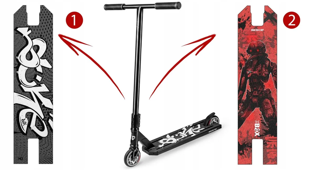 Trükkroller, SOKE BOX, fekete – 13. kép