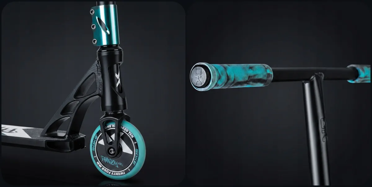 Trükkroller, SOKE XTR, türkiz/fekete – 12. kép