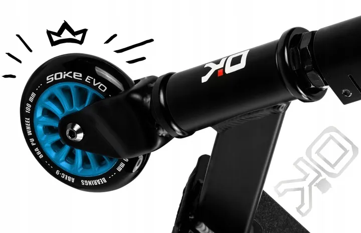 Klasszikus roller, SOKE EVO, kék – 3. kép Klasszikus roller, SOKE EVO, kék – 3. kép