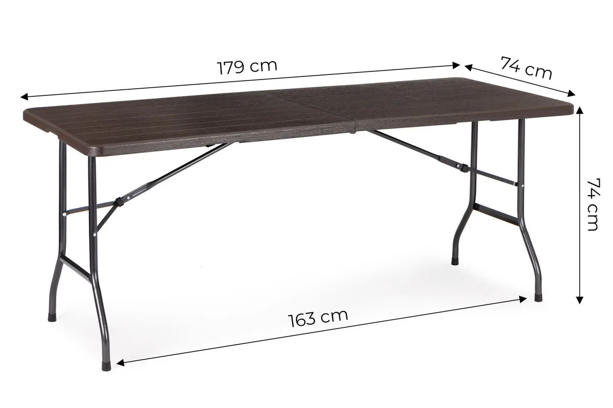 Kerti asztal, MultiGarden SZK-180B, barna – 5. kép Kerti asztal, MultiGarden SZK-180B, barna – 5. kép