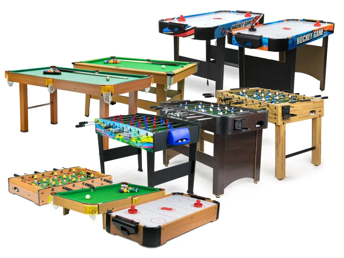 Léghoki asztal, Neo-Sport NS-427 Air Hockey, fehér – 12. kép