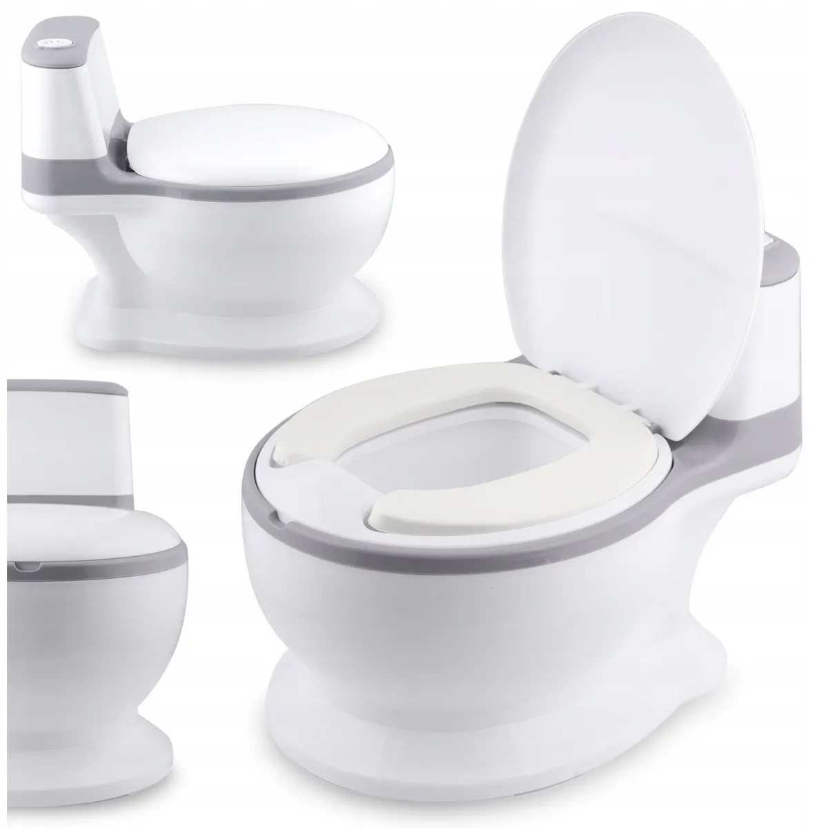 Gyerek bili, Ricokids RK-290, fehér/szürke – 11. kép Gyerek bili, Ricokids RK-290, fehér/szürke – 11. kép