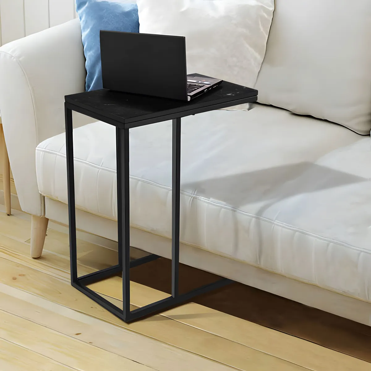 Dohányzóasztal, ModernHome BJ403066CT, fekete – 2. kép Dohányzóasztal, ModernHome BJ403066CT, fekete – 2. kép