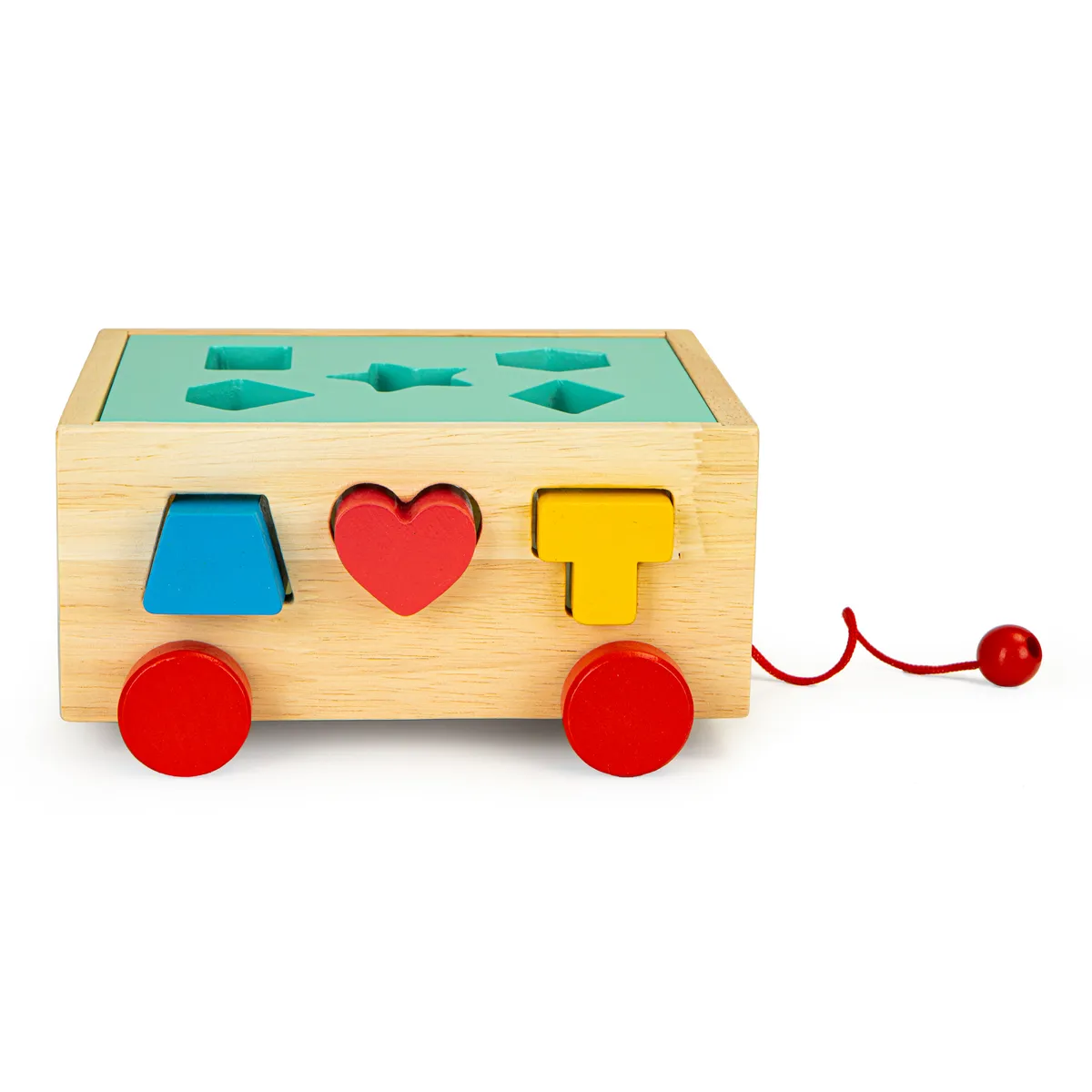 Fa formaválogató, ECOTOYS HM015197, 15 db – 2. kép