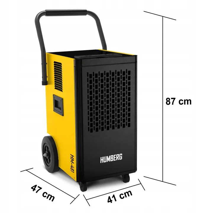 Páramentesítő, Humberg HM-481, fekete/sárga – 9. kép Páramentesítő, Humberg HM-481, fekete/sárga – 9. kép
