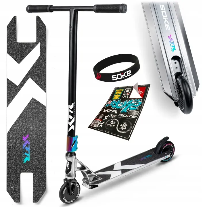 Trükkroller, SOKE XTR, ezüst/fekete – 2. kép