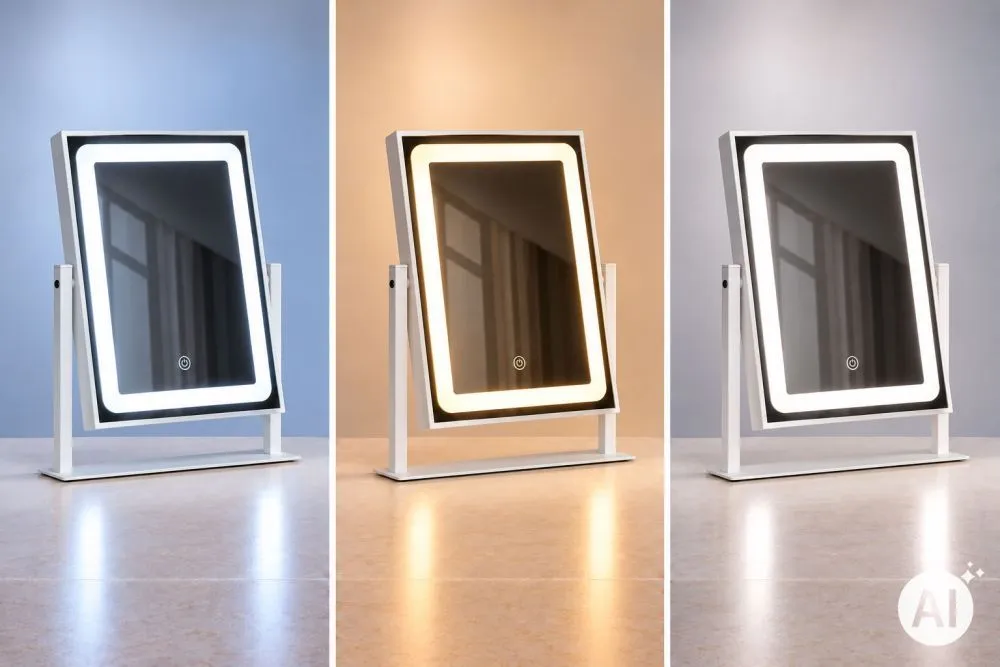 Sminktükör, ModernHome ZMM9-5, 25 x 30 cm – 4. kép Sminktükör, ModernHome ZMM9-5, 25 x 30 cm – 4. kép