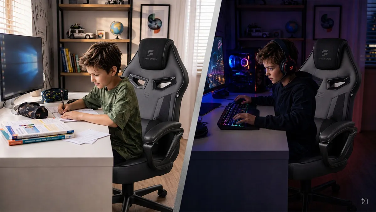 Gamer szék, Sofotel Furon, fekete – 2. kép