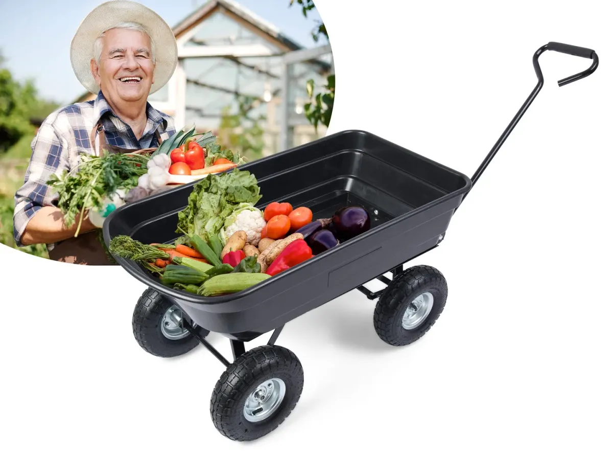 Kerti kocsi teknője