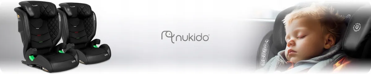 Autósülés, Nukido Louis Soft, fekete – 1. kép Nukido Louis Soft autósülés