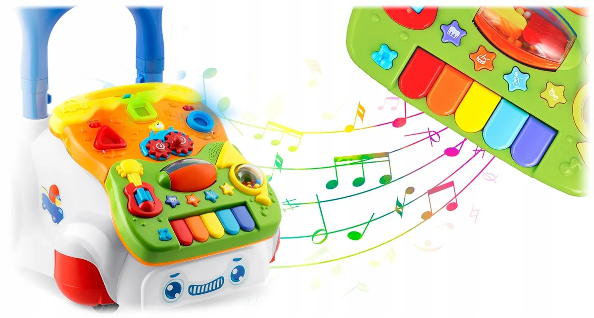 Járássegítő játék, Ricokids RK-744, fehér – 3. kép Járássegítő játék, Ricokids RK-744, fehér – 3. kép