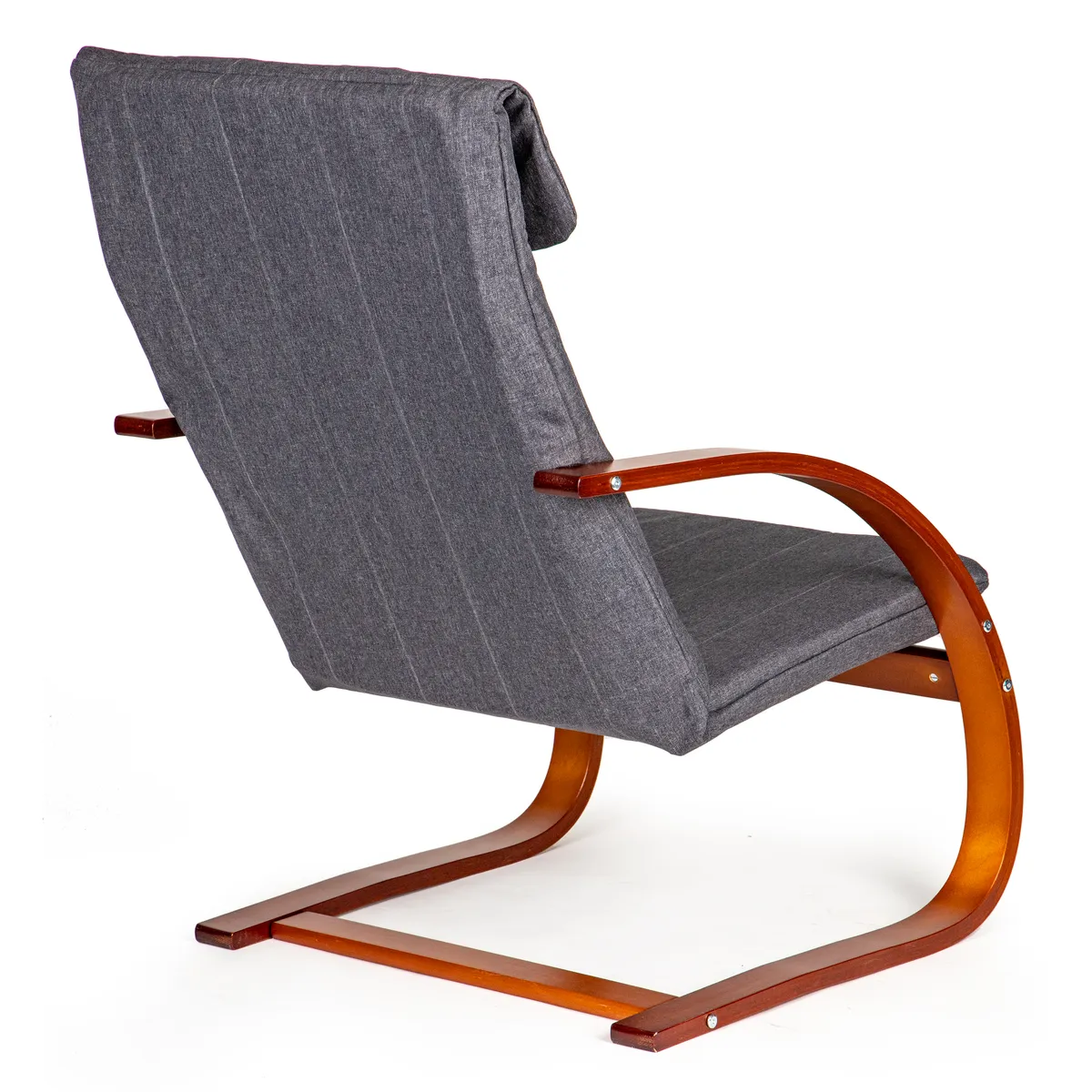 Hintaszék, ModernHome TXWQM-31, szürke/barna – 3. kép Hintaszék, ModernHome TXWQM-31, szürke/barna – 3. kép