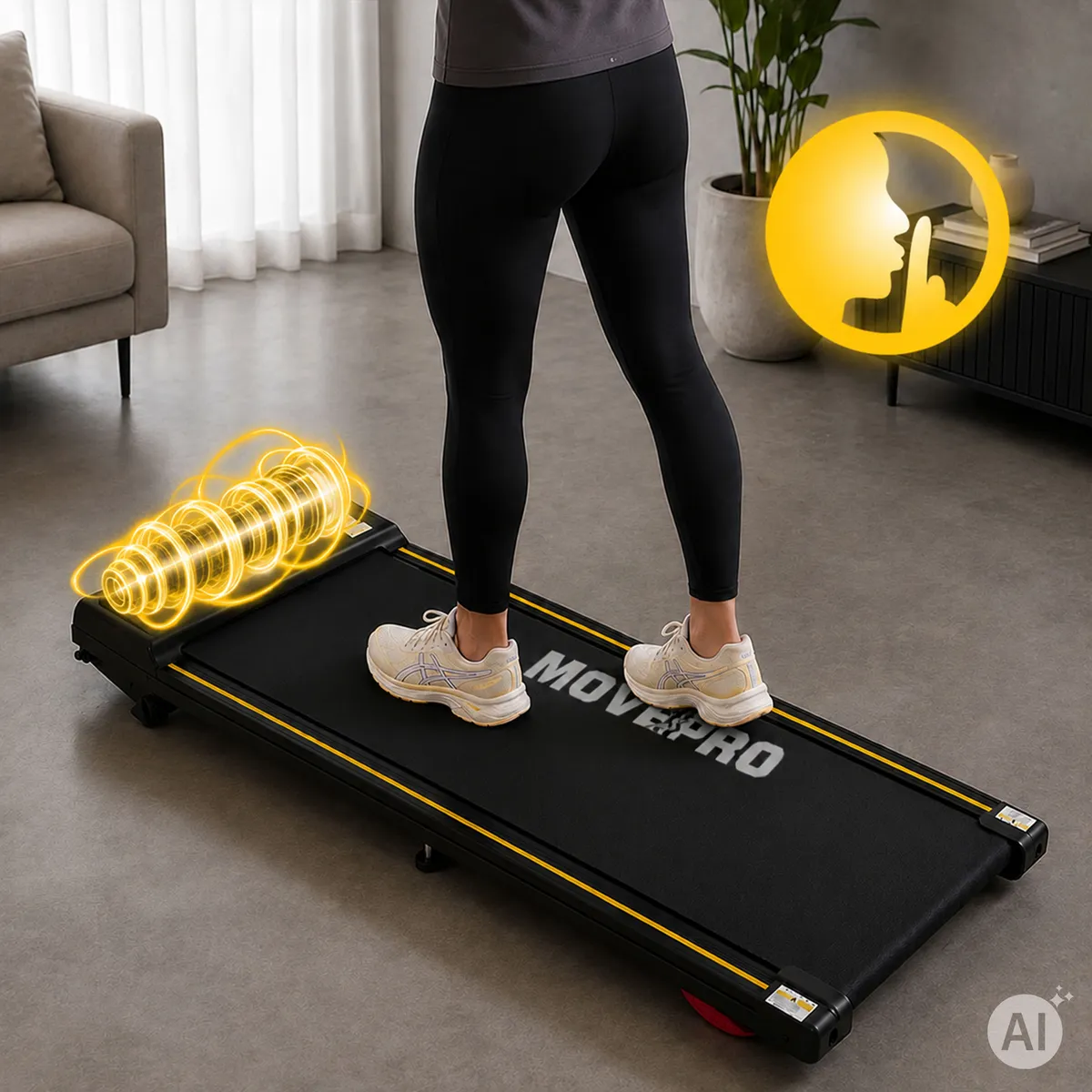 Futópad, MOVEPRO TH-WP200, 38,5 × 90 cm felület – 4. kép