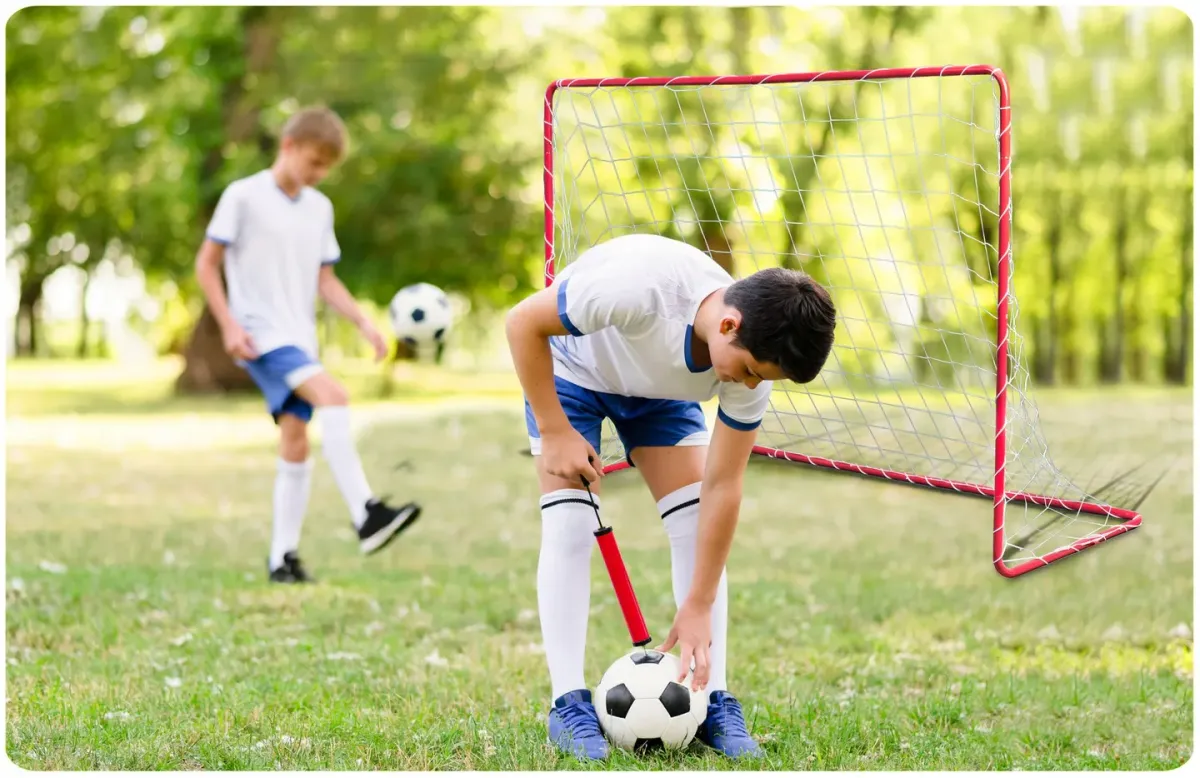 Futballkapu, Neo-Sport NS-450, 183 x 122 x 61 cm – 10. kép