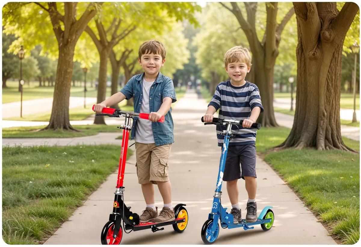 Gyerek roller, Ricokids Kodi, kék – 8. kép Gyerek roller, Ricokids Kodi, kék – 8. kép