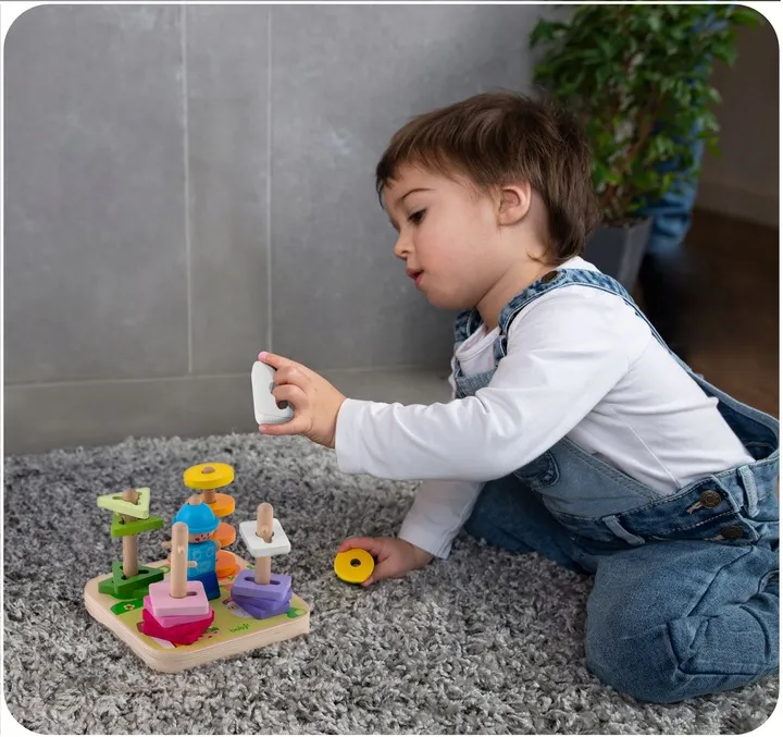 Fa formaválogató, Ricokids RK-866, 16 db – 5. kép Fa formaválogató, Ricokids RK-866, 16 db – 5. kép