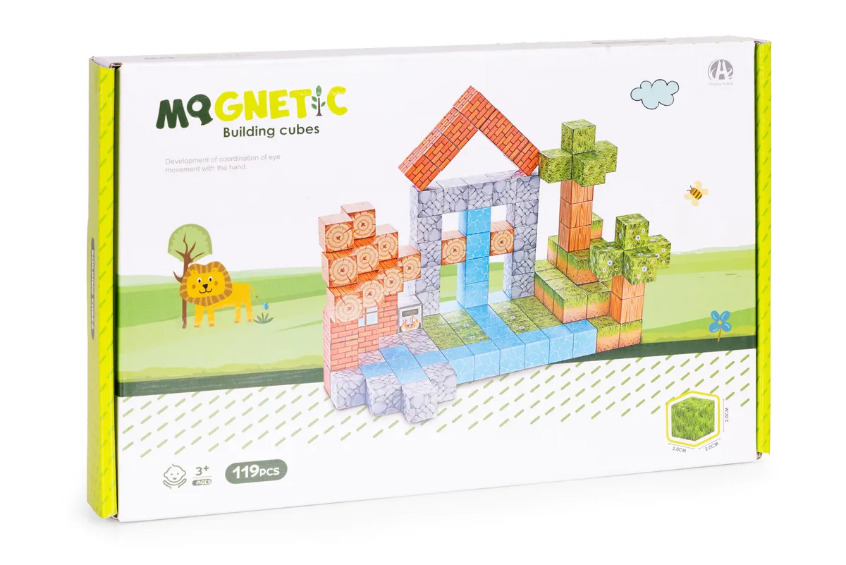 Mágneses játékkészlet, Multistore HC737468, 119 db – 5. kép Mágneses játékkészlet, Multistore HC737468, 119 db – 5. kép