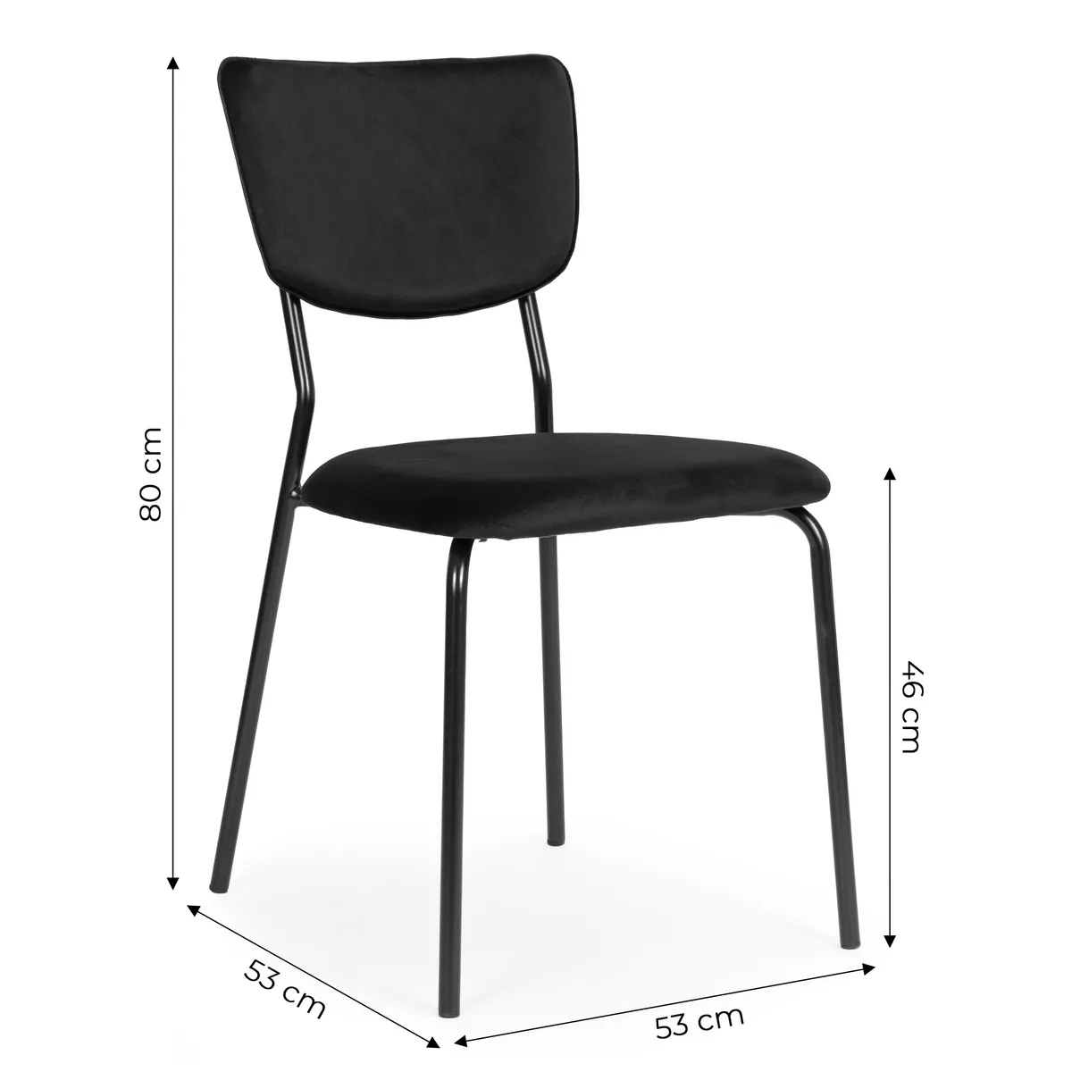 Étkezőszék, ModernHome KJC-4-BC, 4 db – 5. kép Étkezőszék, ModernHome KJC-4-BC, 4 db – 5. kép