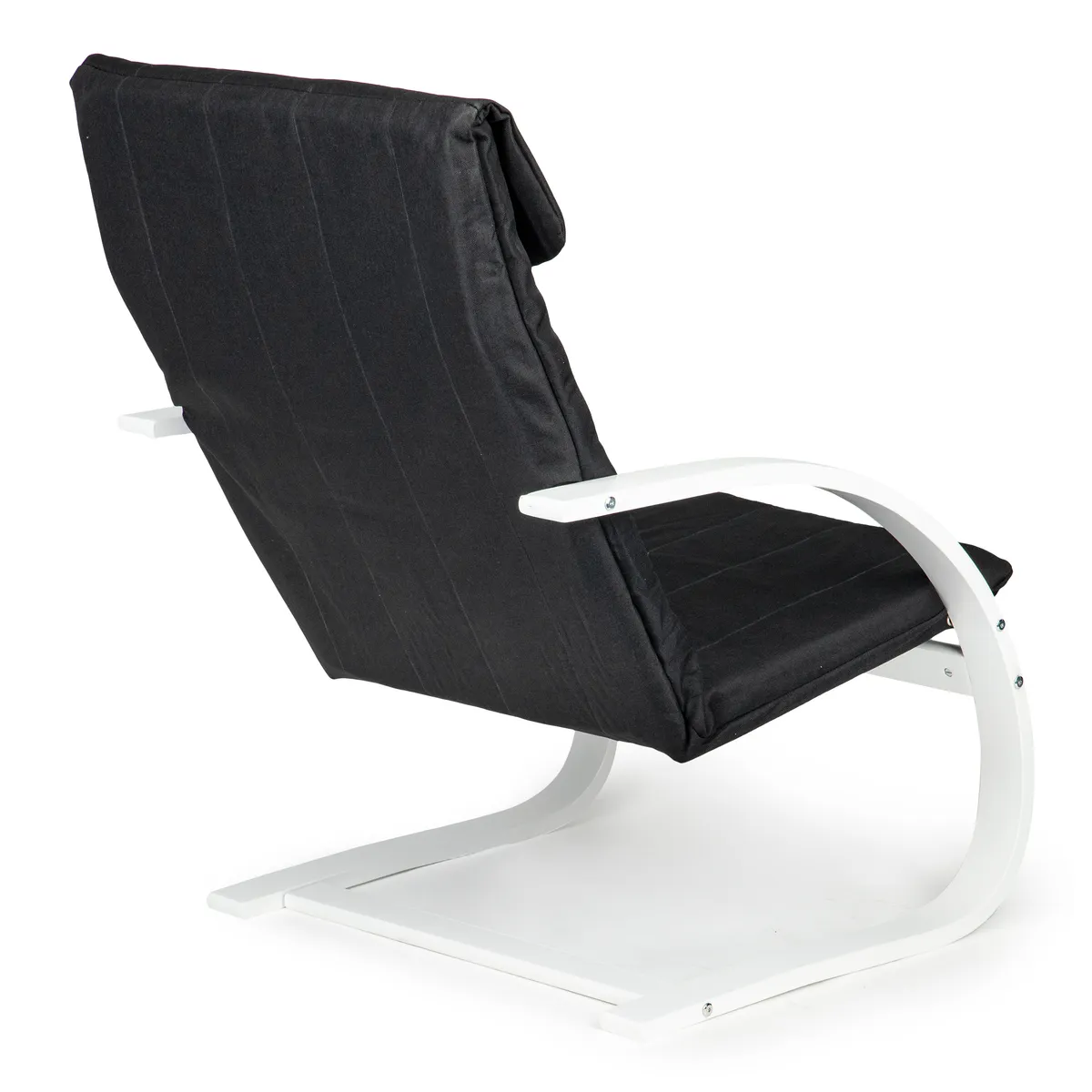 Hintaszék, ModernHome TXWQM-31, fekete/fehér – 3. kép
