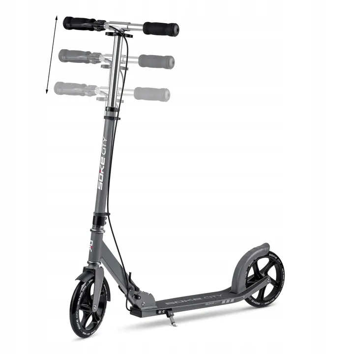 Klasszikus roller, SOKE City, szürke – 10. kép Klasszikus roller, SOKE City, szürke – 10. kép