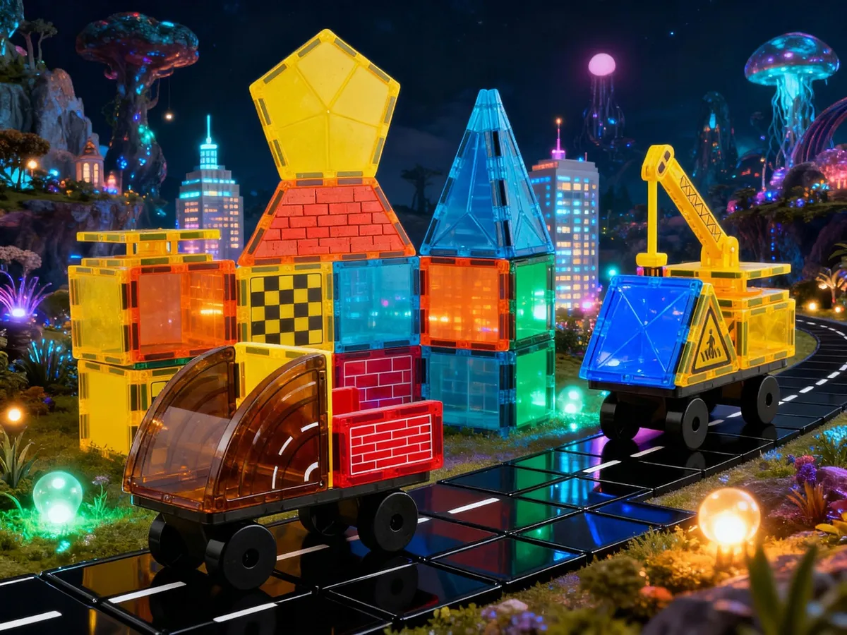 Ricokids mágneses építőkészlet