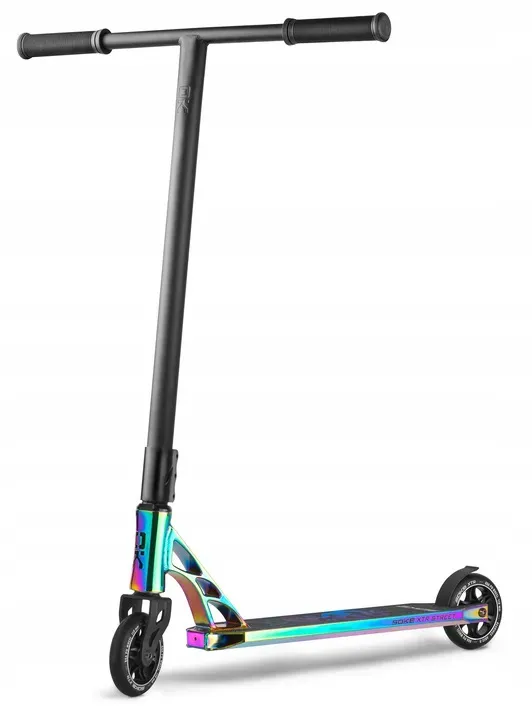 Kaszkadőr roller, SOKE XTR Street Rainbow, fekete – 2. kép
