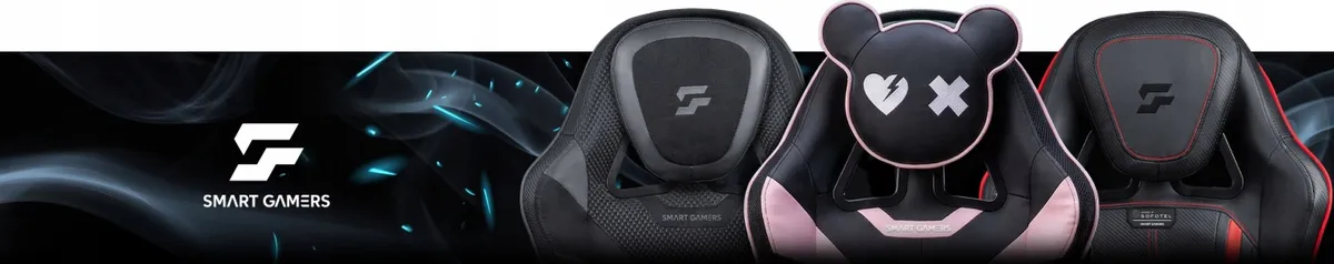 Gamer szék, Sofotel Specter, fekete/rózsaszín – 1. kép Gamer szék, Sofotel Specter, fekete/rózsaszín – 1. kép