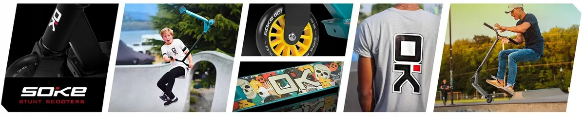 Kaszkadőr roller, SOKE GO!, narancssárga – 1. kép Kaszkadőr roller, SOKE GO!, narancssárga – 1. kép