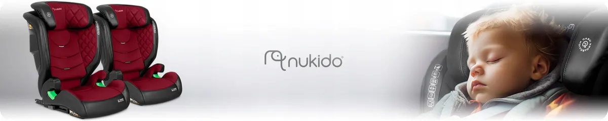 Autósülés, Nukido Louis, piros – 1. kép Nukido Louis gyermek autósülés