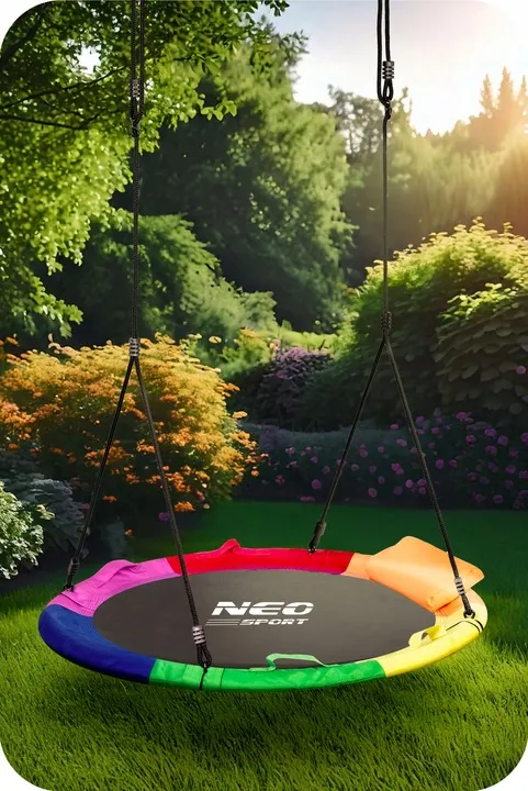 Fészekhinta, Neo-Sport Swingo, fekete/színes – 2. kép