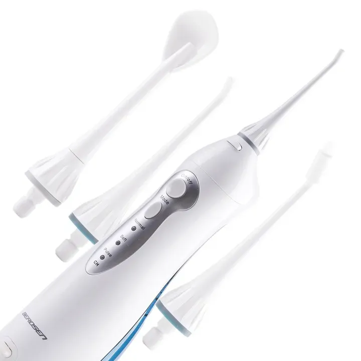 Akkumulátoros szájzuhany, Berdsen ClearJet X3, fehér – 9. kép