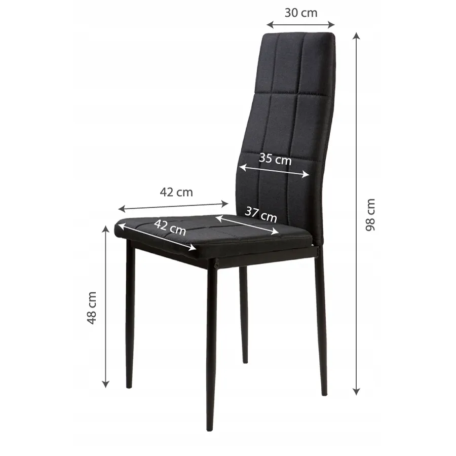 Étkezőszék, ModernHome DC860-4, 4 db – 5. kép Étkezőszék, ModernHome DC860-4, 4 db – 5. kép